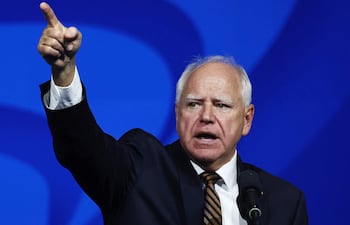 Tim Walz, gobernador de Minnesota.