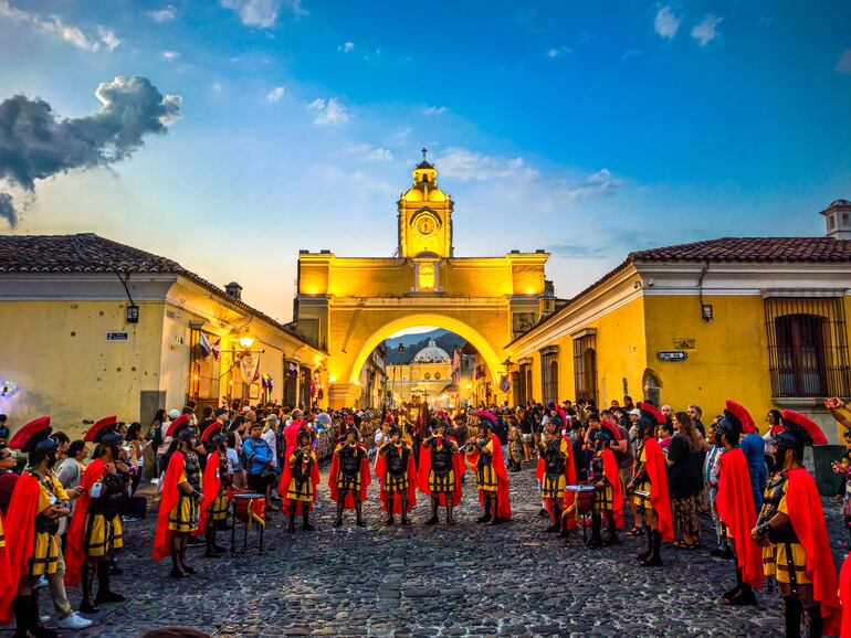 Antigua Guatemala en Semana Santa.