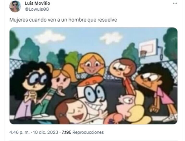 Meme del viral de X "el hombre que resuelve".