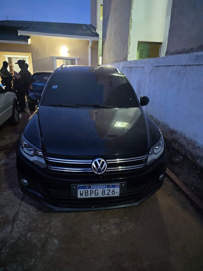 Un vehículo blindado fue incautado durante un operativo en Pedro Juan Caballero.