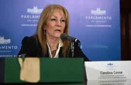 La vicepresidenta de Uruguay, Carolina Cosse.