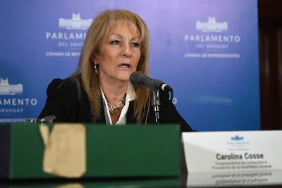 La vicepresidenta de Uruguay, Carolina Cosse.