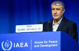 Mohammad Eslami, jefe de la Organización de Energía Atómica de Irán.