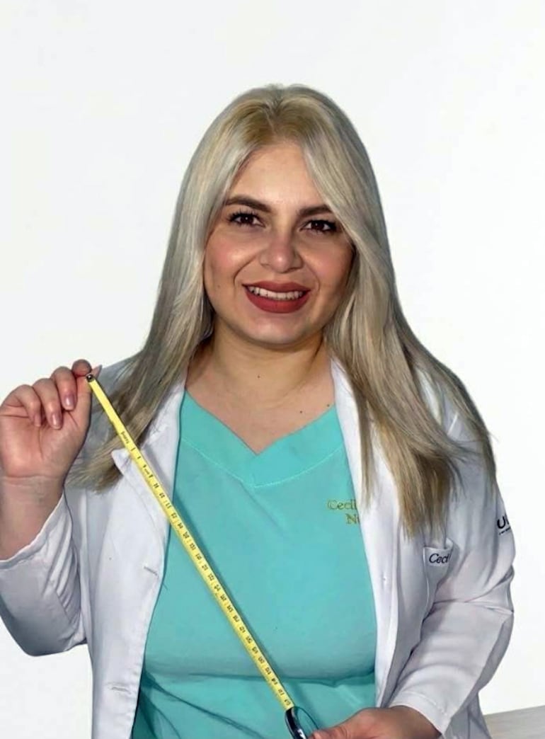 Lic. Cecilia Franco, nutricionista.
