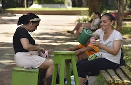 Ola de calor en Paraguay, calor, temperaturas altas, verano.