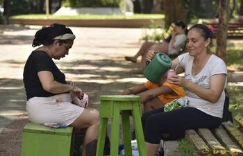 Ola de calor en Paraguay, calor, temperaturas altas, verano.