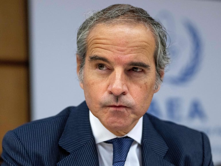 Rafael Grossi, jefe de la agencia de energía atómica OIEA de la ONU.