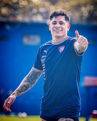 Juan Manuel Iturbe Arévalos (32 años), goleador cerrista del 2025, con 16 tantos.