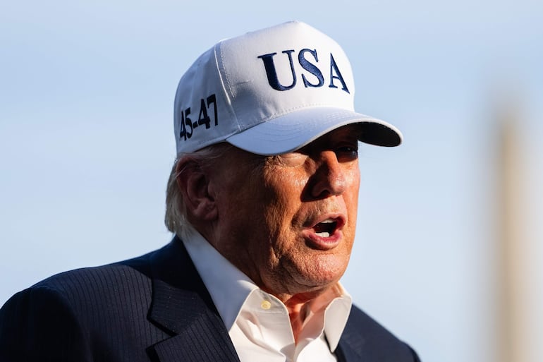 Donald Trump, presidente de los Estados Unidos.