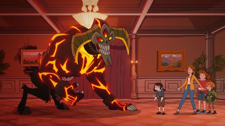 El hotel embrujado serie