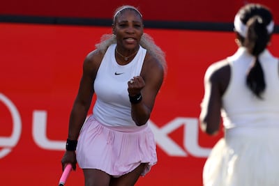 Serena Williams se despidió del torneo de Queen’s (Londres, Reino Unido), debido a la lesión de su pareja Victoria Mboko.