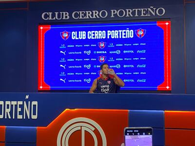 Cecilio Domínguez, jugador de Cerro Porteño