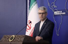 Ismail Bagaei, portavoz del Ministerio de Exteriores de Irán.