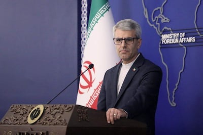 Ismail Bagaei, portavoz del Ministerio de Exteriores de Irán.