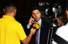 Carlos Antonio Rejala Helman, candidato a presidente de Cerro Porteño, por el movimiento "Nuevo Cerro".