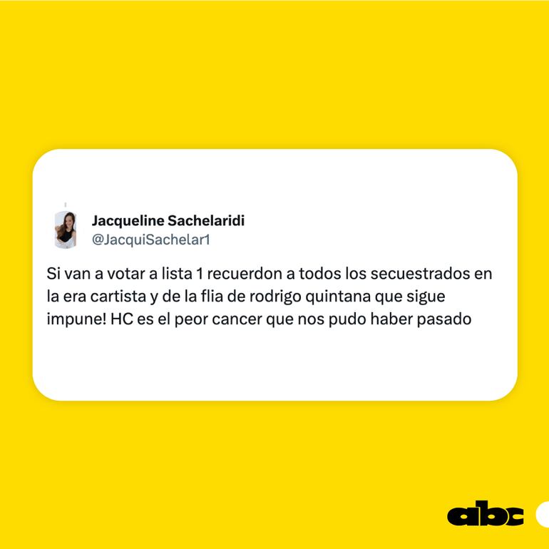 Uno de los escritos de Jacqueline Sachelaridi.
