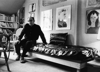 Edgar Morin en 1969. Foto. André Perlstein.