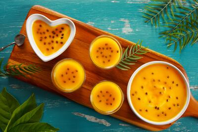 Mousse de mburucuyá.