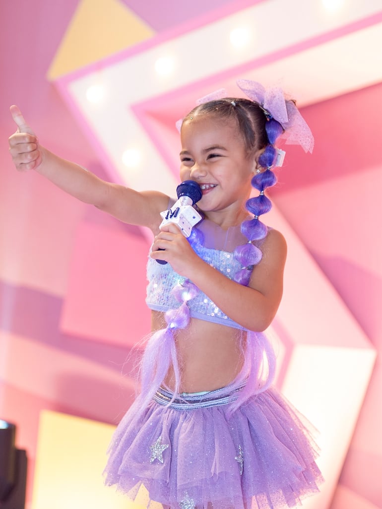 La dulce cumpleañera Mavie, hija de Neymar y Bruna Biancardi. (Instagram/Bruna Biancardi)