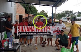 Hugo Orlando García Cabrera, jefe de la Justicia Electoral en Puerto Casado.