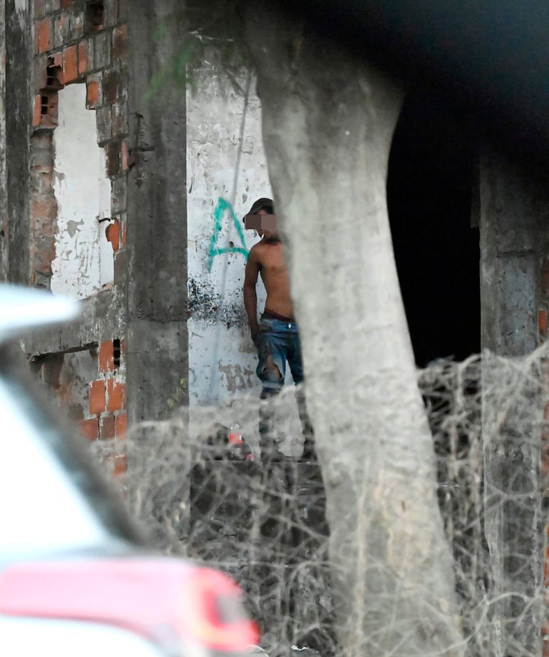 Adicto situación calle