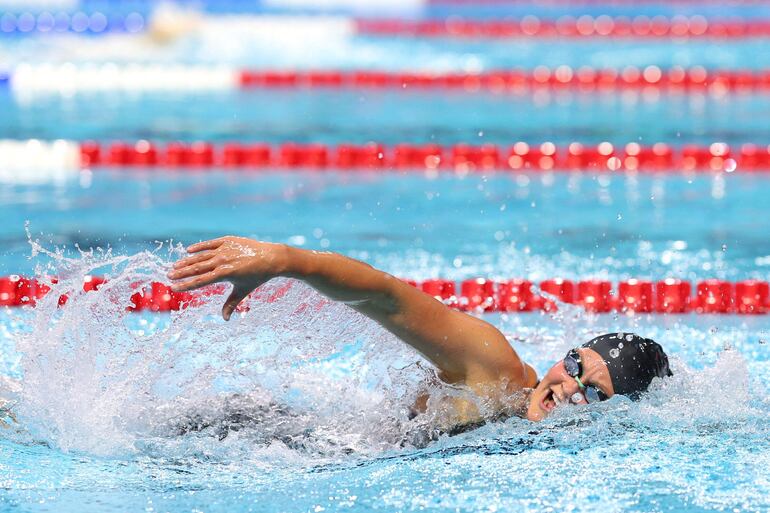 Kensey McMahon suspendida por cuatro años por dopaje.