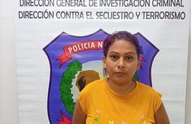 Sara Pedrozo Barreto, sospechosa de cometer trata de personas con fines de explotación sexual sobre una joven de 23 años.