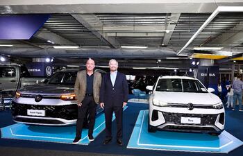 Ricardo y Miguel Carrizosa presentaron el New Tiguan y Tera.