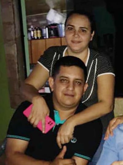 Alfredo Jara González, ahora fallecido, y su esposa María Liliana Velázquez Villasanti, ahora involucrada por el sicario detenido.