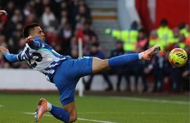 Diego Gómez, futbolista paraguayo del Brighton.