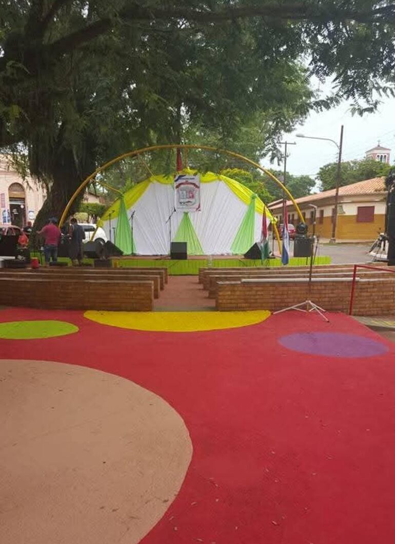 El Paseo de los Ilustres fue inaugurado en 2010. En esta imagen de archivo se puede observar uno de los sectores desmantelados. 