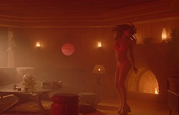 Pampita en una imagen de la película "Desire".