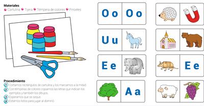 Dominó de las vocales
