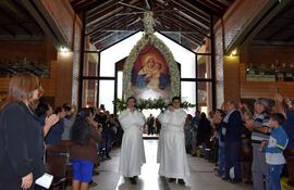 Durante todo el día se llevarán a cabo misas en el santuario de Tuparenda.