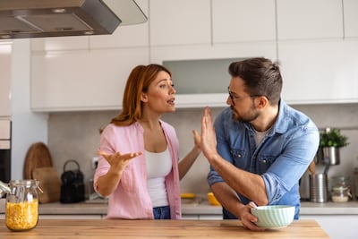Concepto de estrés en la pareja.