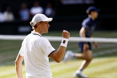 Jannik Sinner (24 años) definirá el domingo el título de Wimbledon con Alexander Zverev.