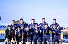 Componentes del equipo base del Sportivo Luqueño.
