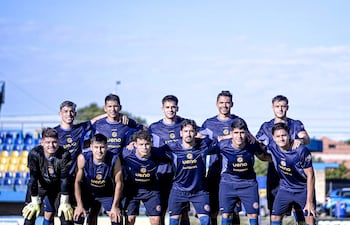Componentes del equipo base del Sportivo Luqueño.