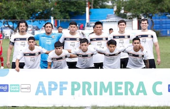 El equipo de General Díaz que encaró hoy el duelo ante Atlético Juventud, que completó la vigésima ronda del torneo de la Primera División C.