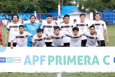 El equipo de General Díaz que encaró hoy el duelo ante Atlético Juventud, que completó la vigésima ronda del torneo de la Primera División C.
