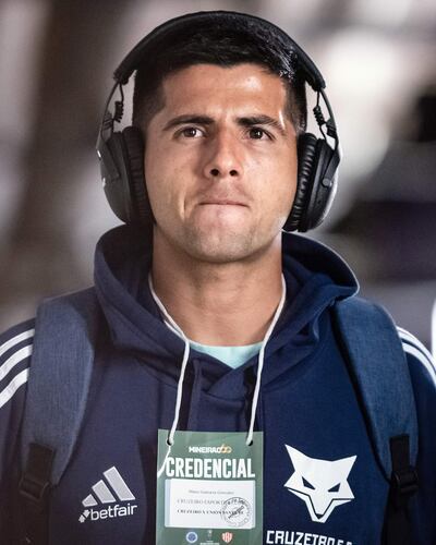 Mateo Gamarra, futbolista paraguayo del Cruzeiro, líder del Brasileirão.