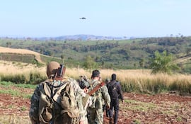 De la operación binacional “Nueva Alianza 52” participan agentes especializados paraguayos y brasileños.