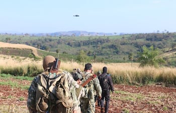 De la operación binacional “Nueva Alianza 52” participan agentes especializados paraguayos y brasileños.