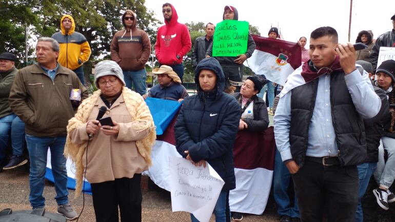 Comisiones vecinales exigen continuar obras con las comisiones vecinales.
