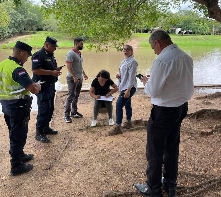 Mortandad de peces Itapé