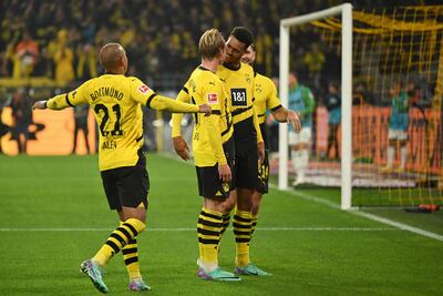 Borussia Dortmund ganó en la Bundesliga