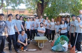 Estudiantes celebran su UPD con acción solidaria en San Pedro y promueven el bien común
