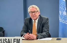 El enviado de la ONU para Oriente Medio, Tor Wennesland