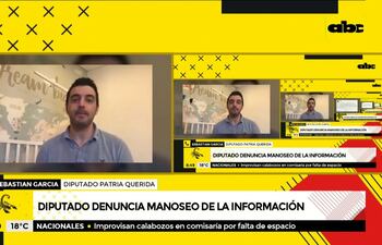 La odisea del diputado Sebastián García