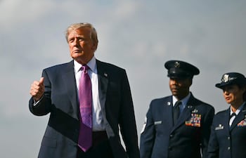 El presidente de Estados Unidos, Donald Trump.
